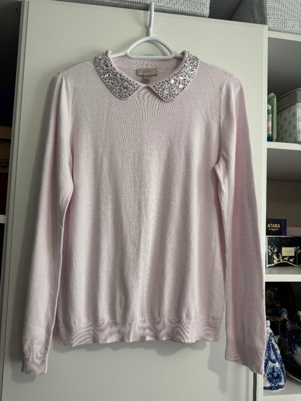 Loft, Size L, 53% Cotton, 40% Rayon, 7% Nylon, new